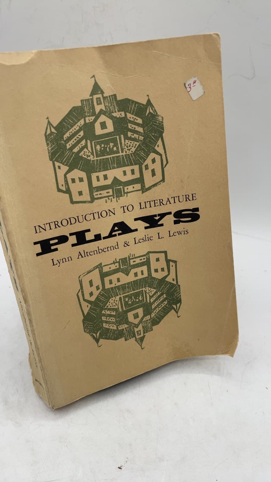 Introduction to Literature: Plays by Lynn Altenbernd and Leslie L. Lewis - front cover