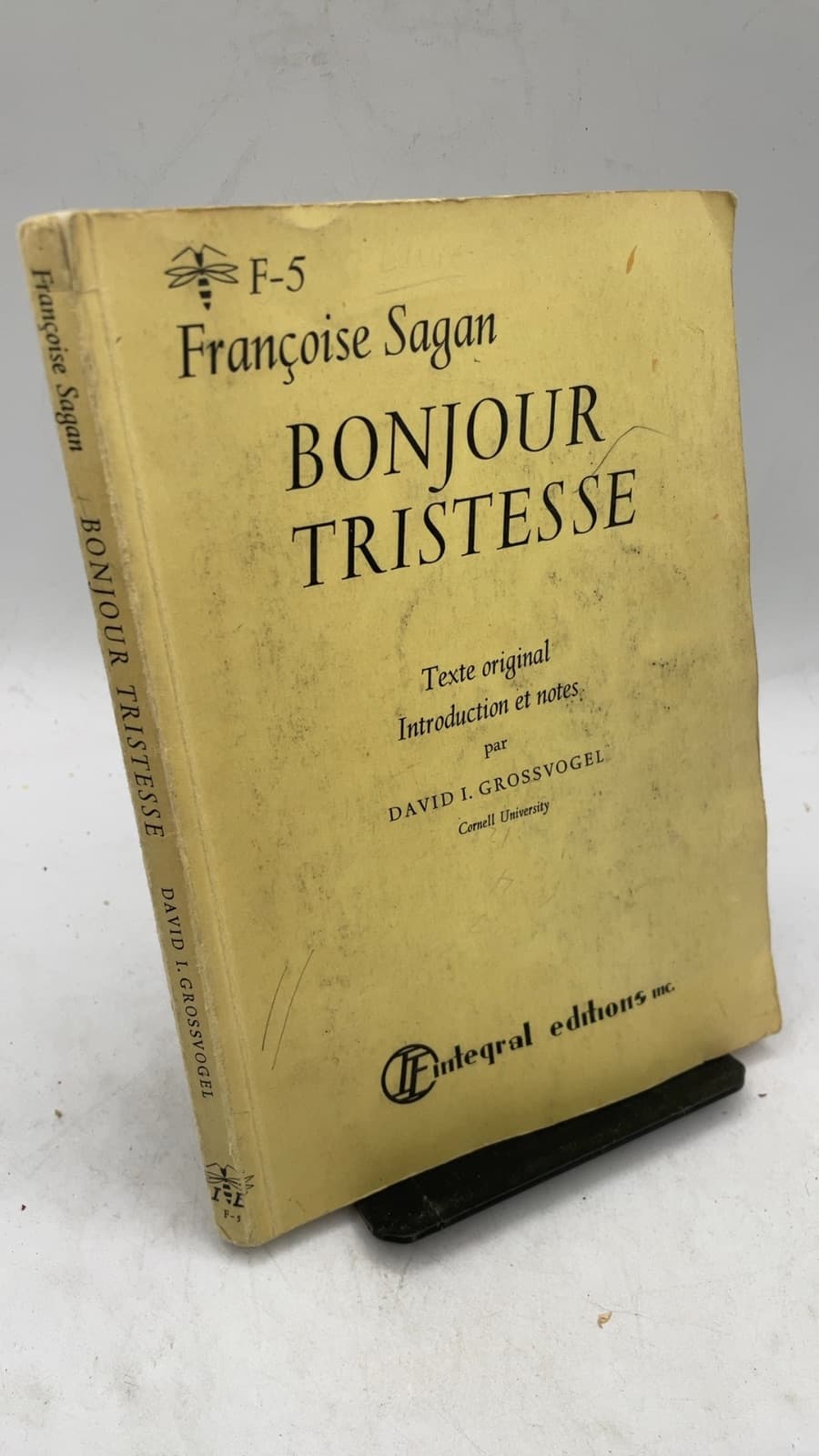 Bonjour Tristesse by Françoise Sagan - front cover