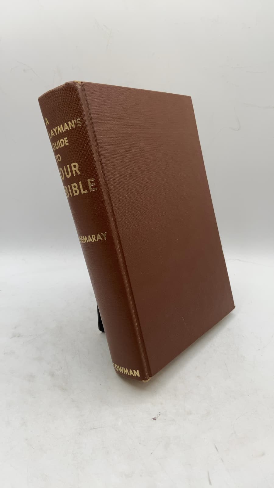 Cowman Handbook of the Bible by Donald E. Demaray - front cover