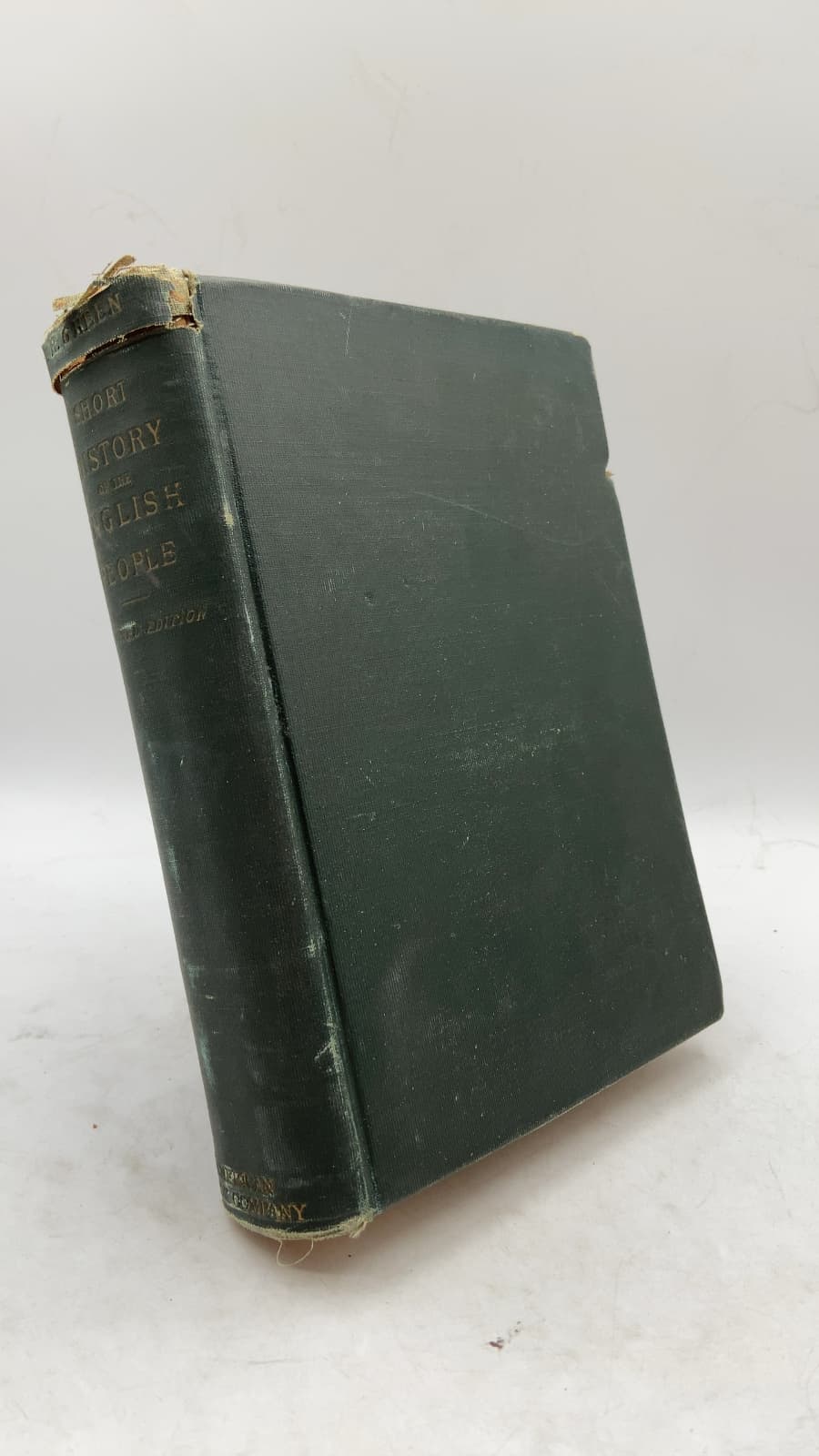 A Short History of the English People by John Richard Green - front cover
