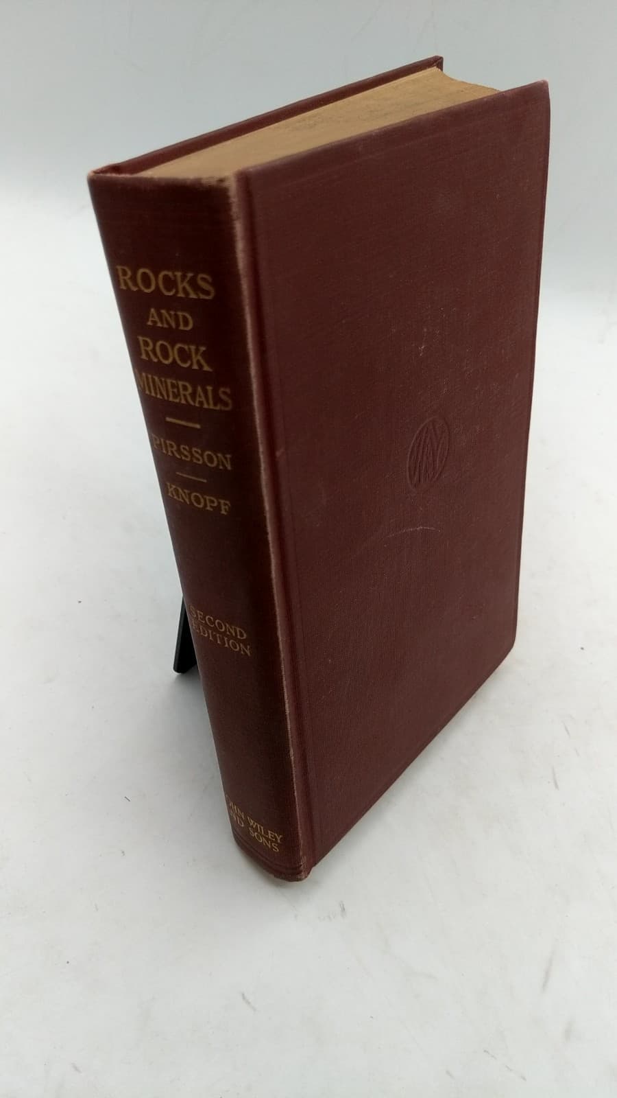 Rocks AND Rock Minerals by Louis V. Pirsson and Adolph Knopf - front cover