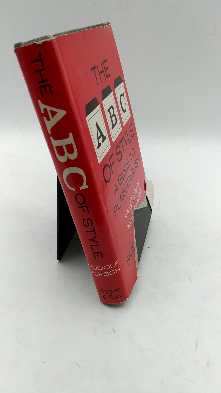 The ABC of Style: A Guide to Plain English by Rudolf Flesch - front cover