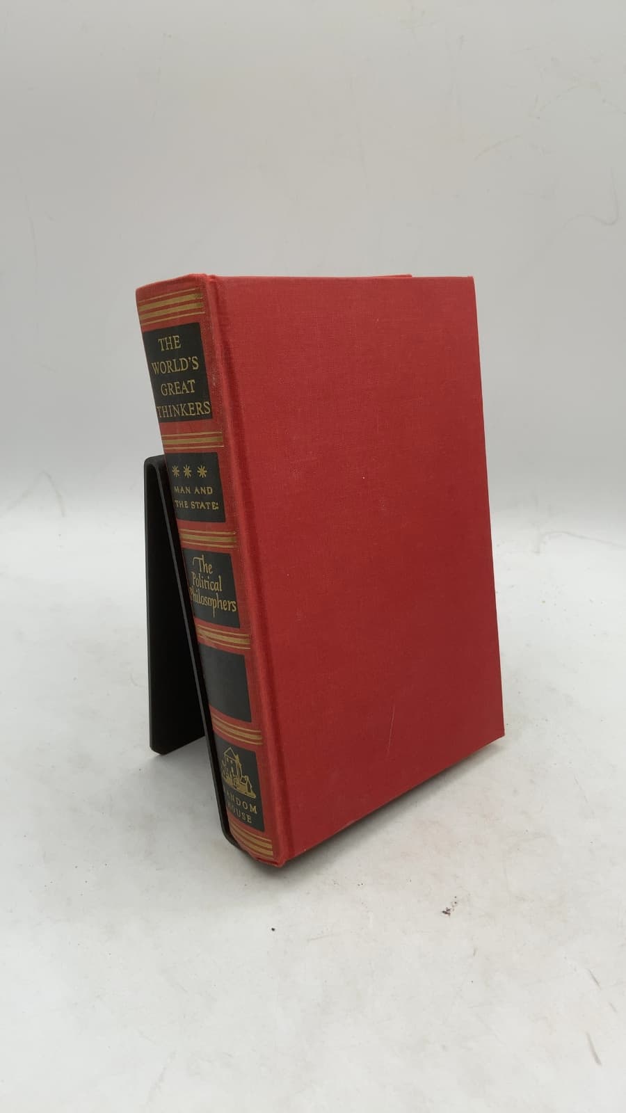Man and the State: The Political Philosophers by Edited by Saxe Commins & Robert N. Linscott - front cover