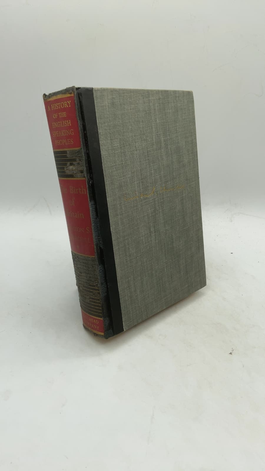 The Birth of Britain by Winston S. Churchill - front cover
