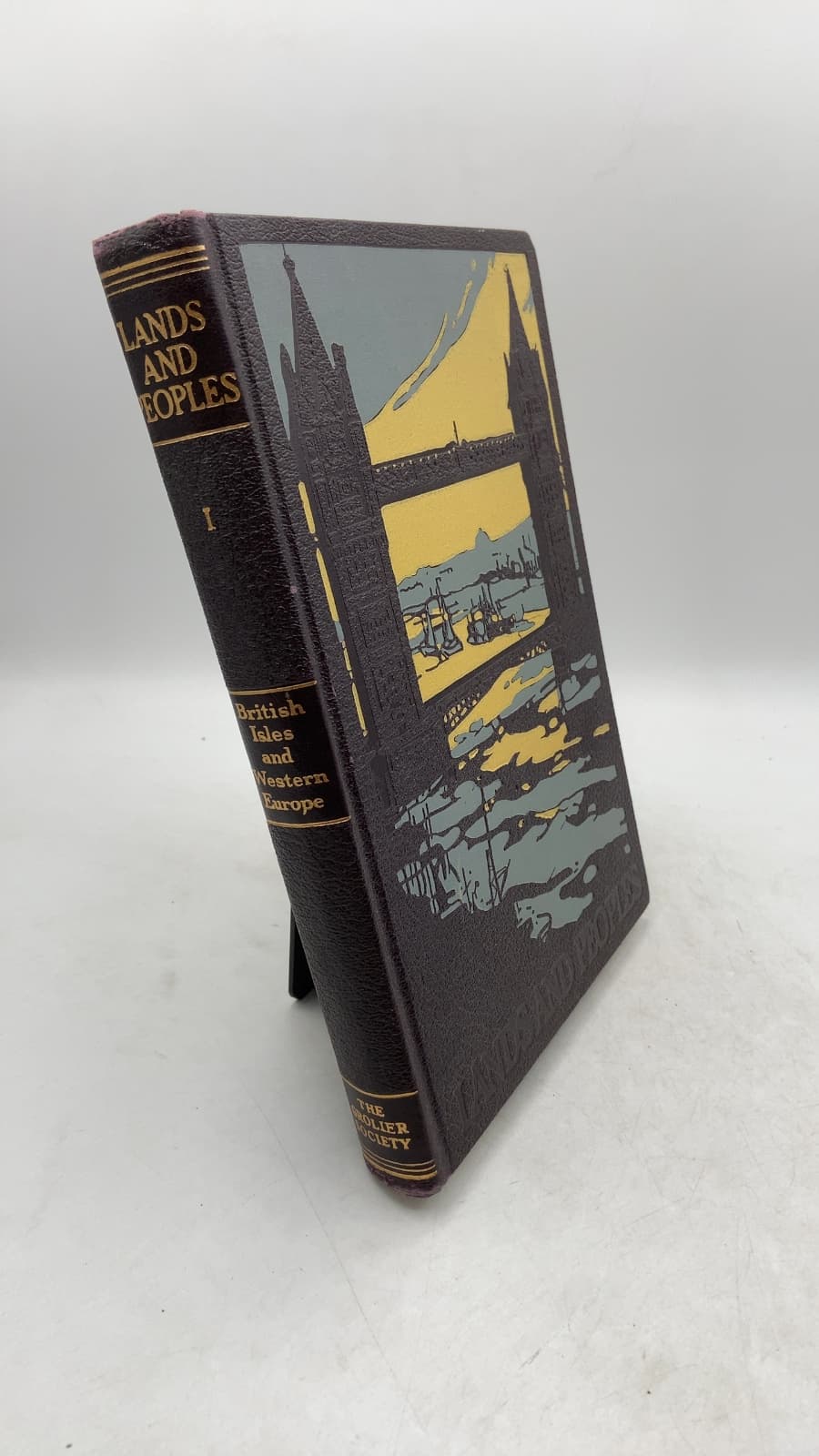 Lands and Peoples: The World in Color, Volume I by E. V. McLoughlin (Editorial Director) - front cover
