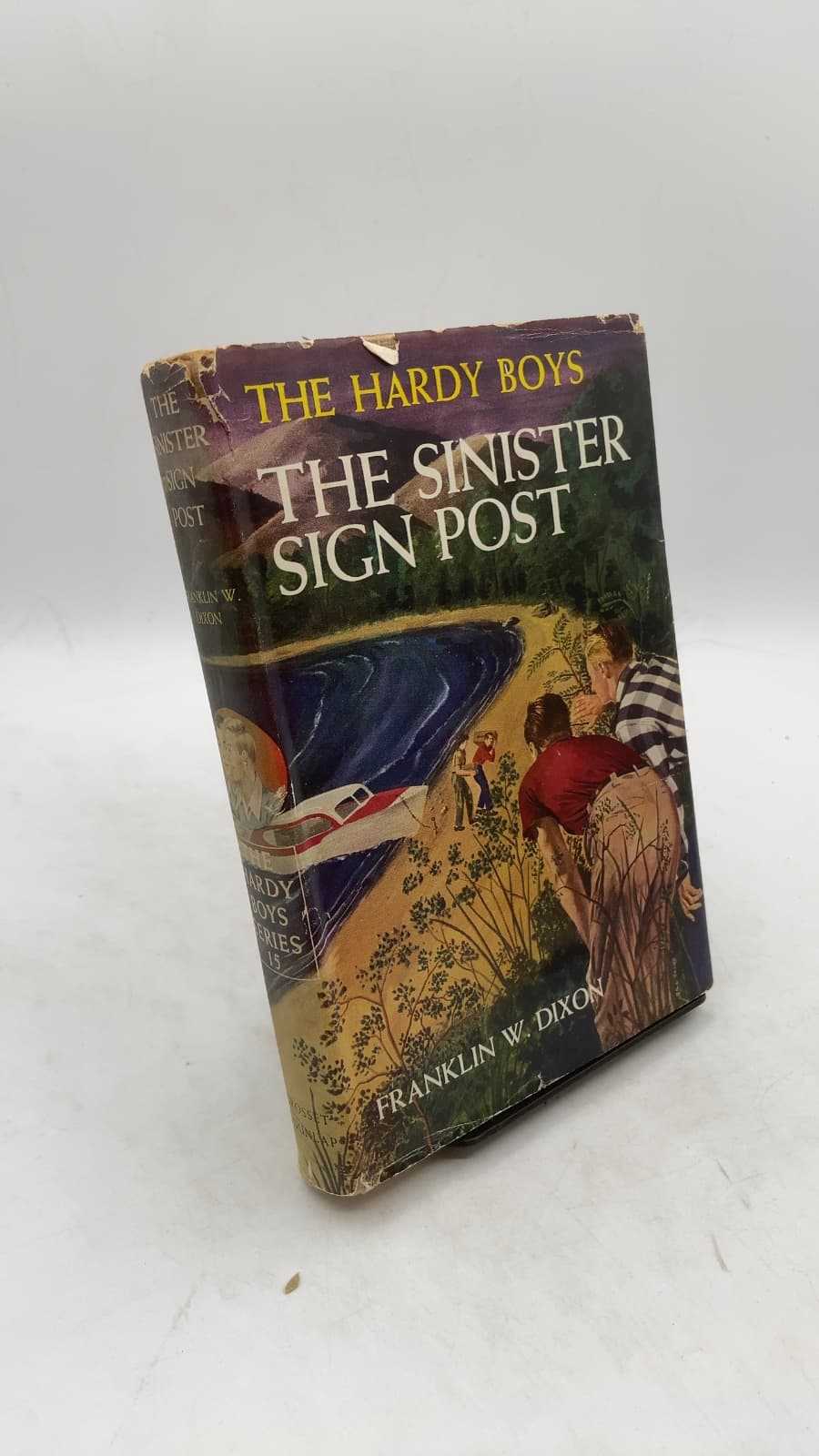 The Sinister Sign Post by Franklin W. Dixon - front cover