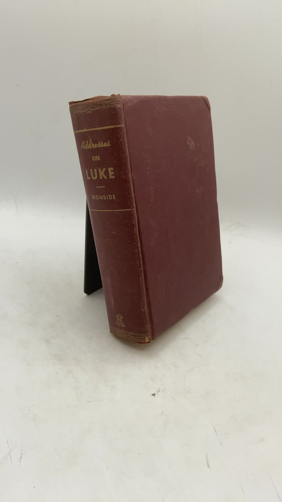 Addresses on the Gospel of Luke by H. A. Ironside, Litt.D. - front cover