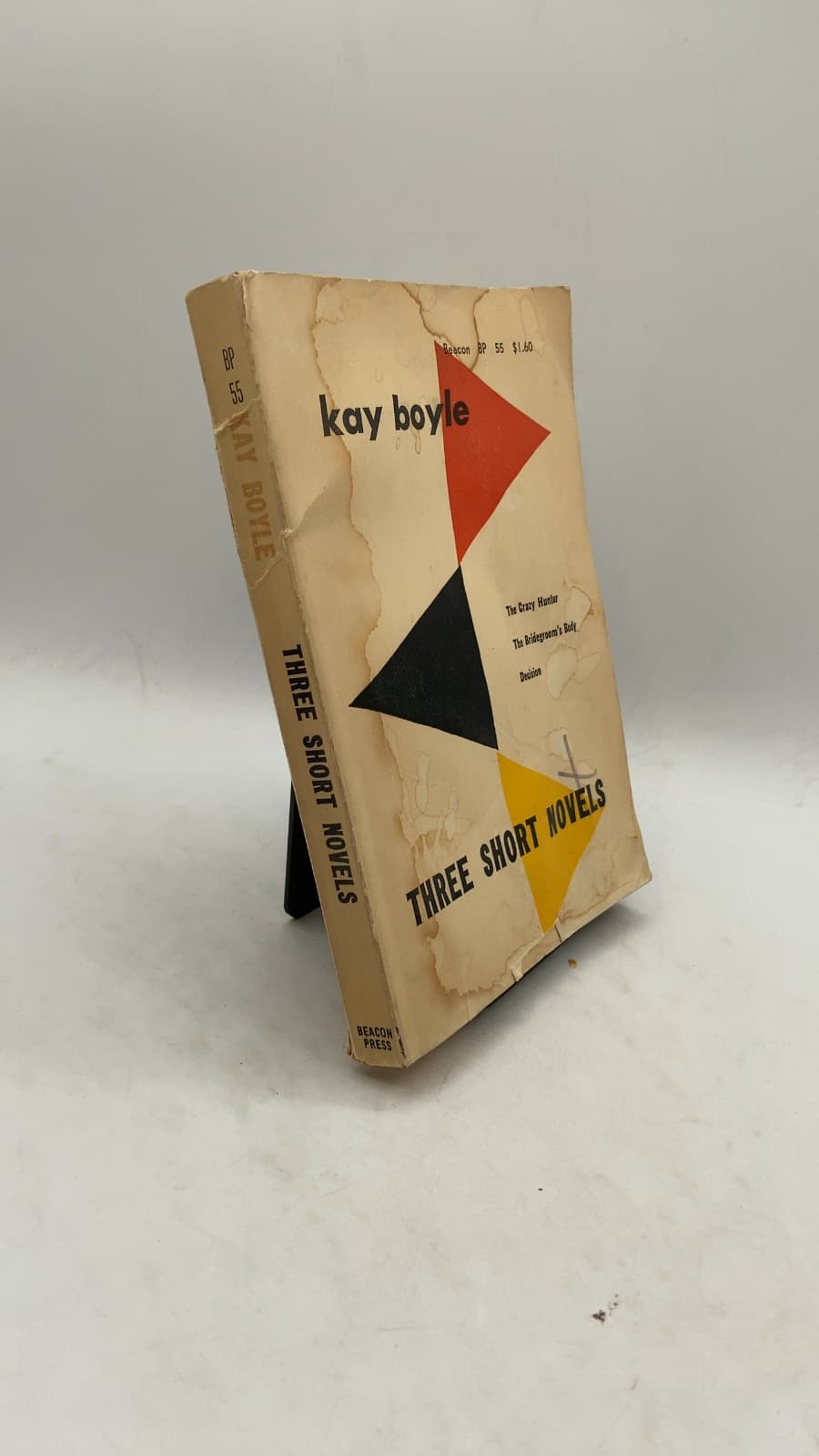 Three Short Novels by Kay Boyle - front cover