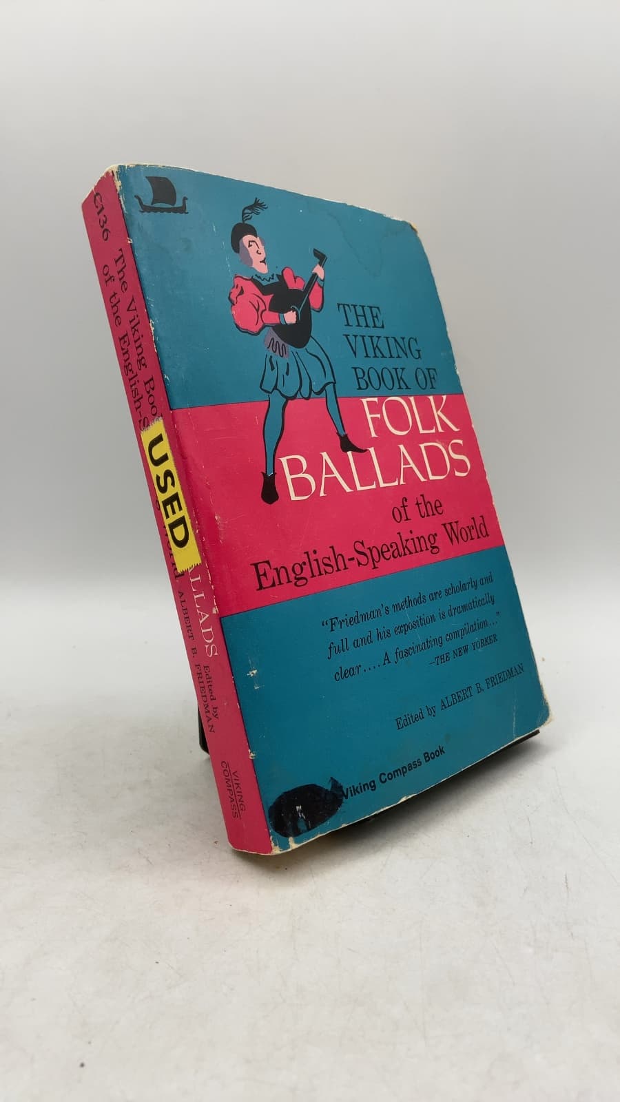 The Viking Book of Folk Ballads of the English-Speaking World by Albert B. Friedman - front cover