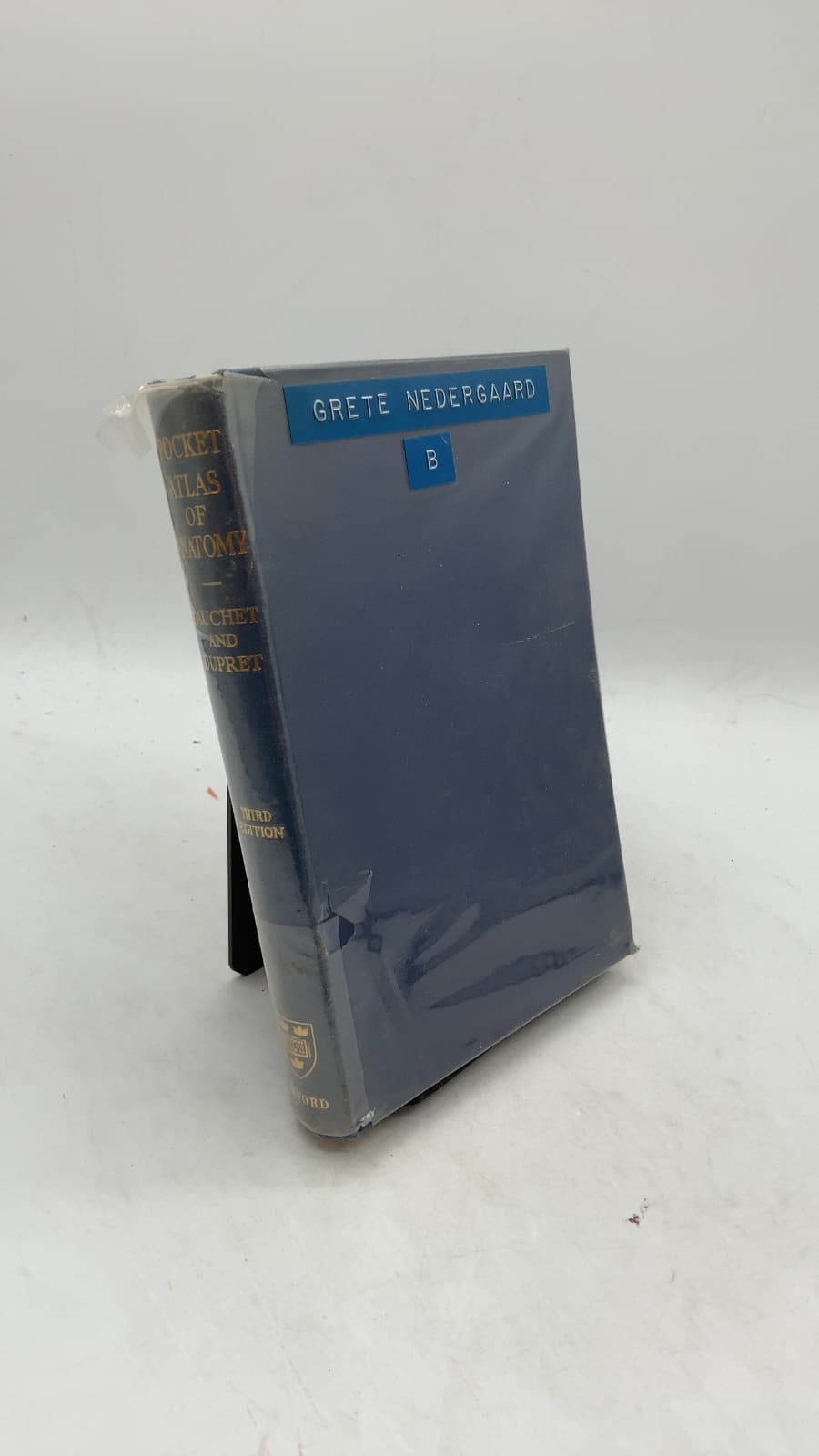 Pocket Atlas of Anatomy by Victor Pauchet and S. Dupret - front cover