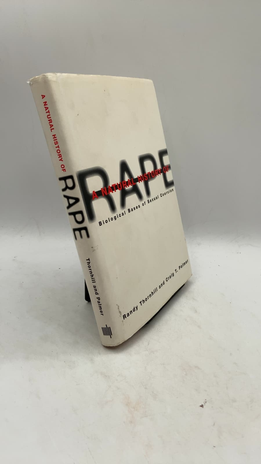 A Natural History of Rape: Biological Bases of Sexual Coercion by Randy Thornhill and Craig T. Palmer - front cover