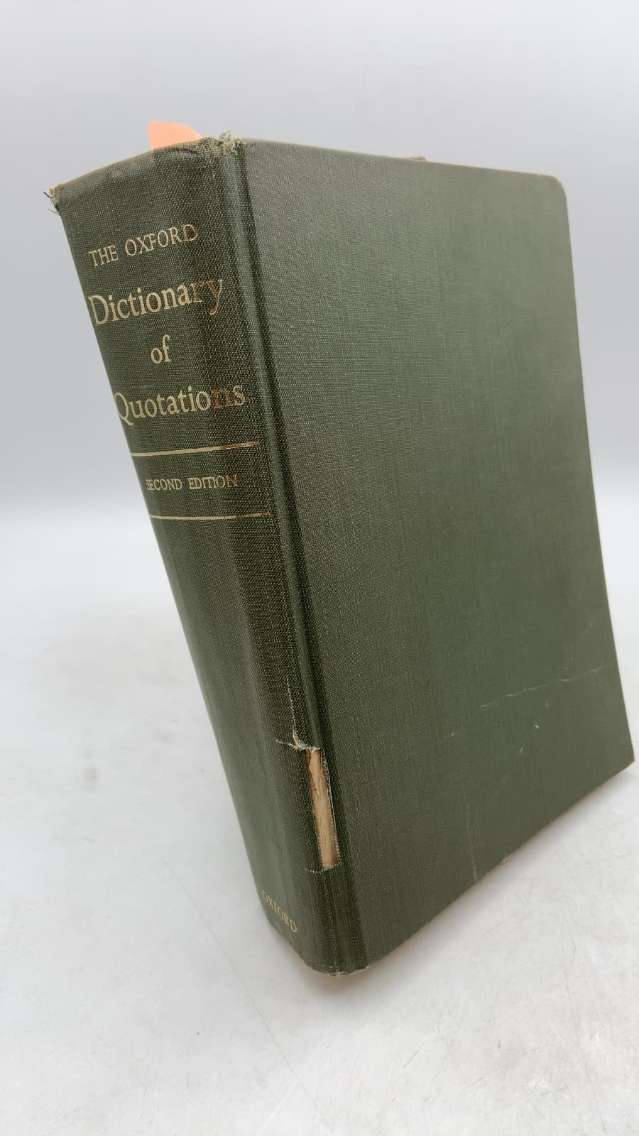 The Oxford Dictionary of Quotations - front cover