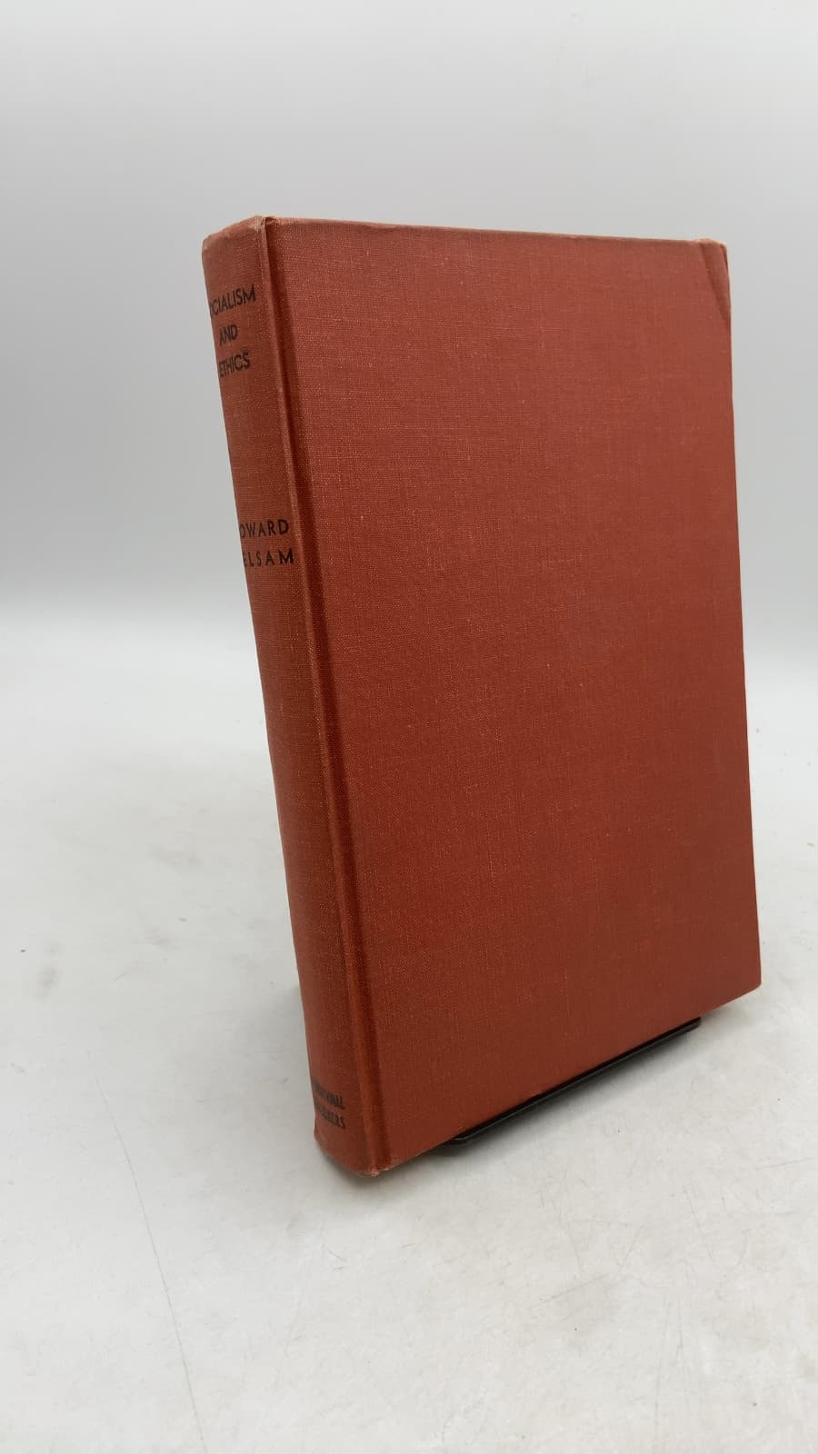 Socialism AND Ethics by Howard Selsam - front cover