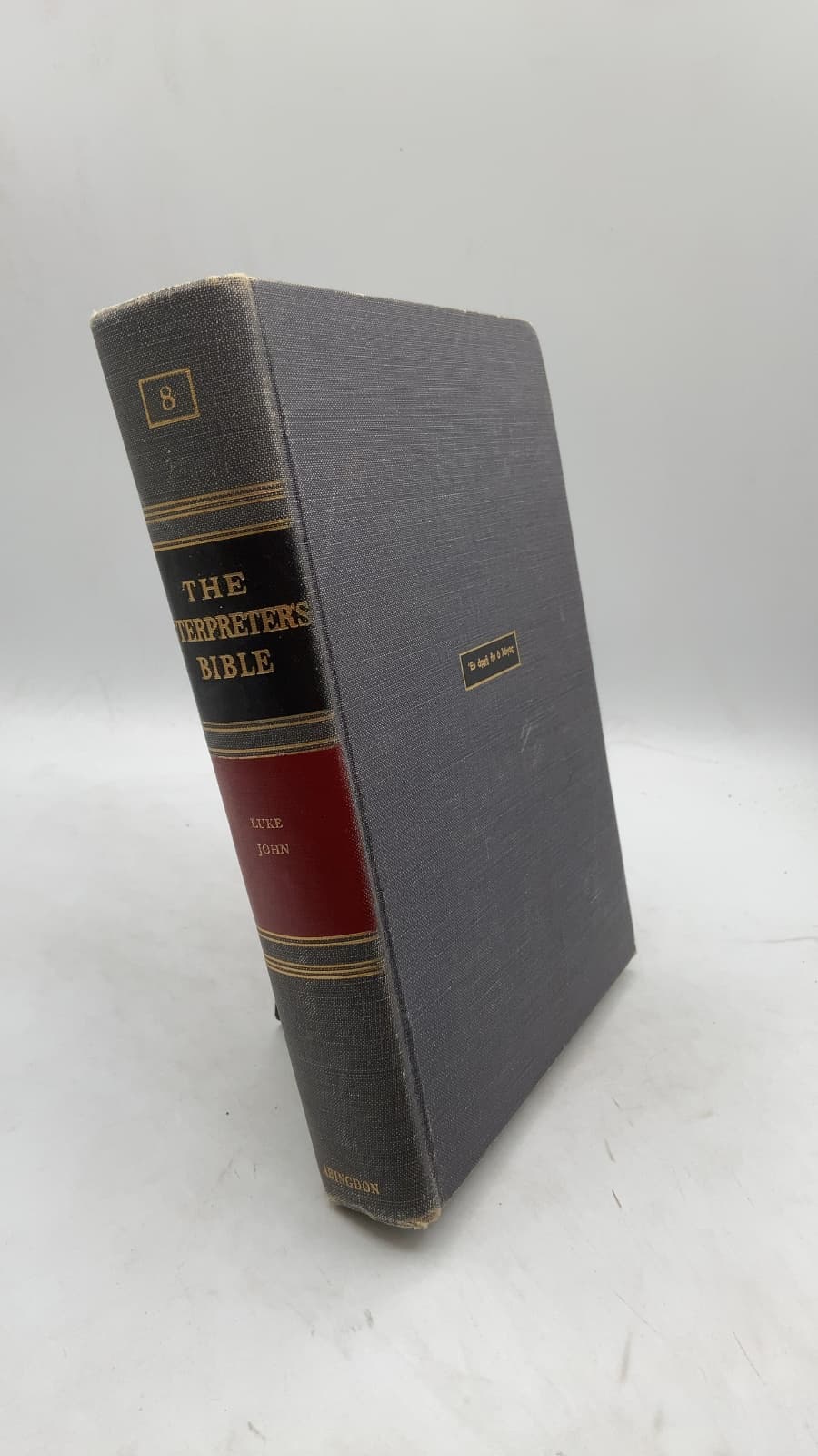The Interpreter's Bible, Volume VIII - front cover