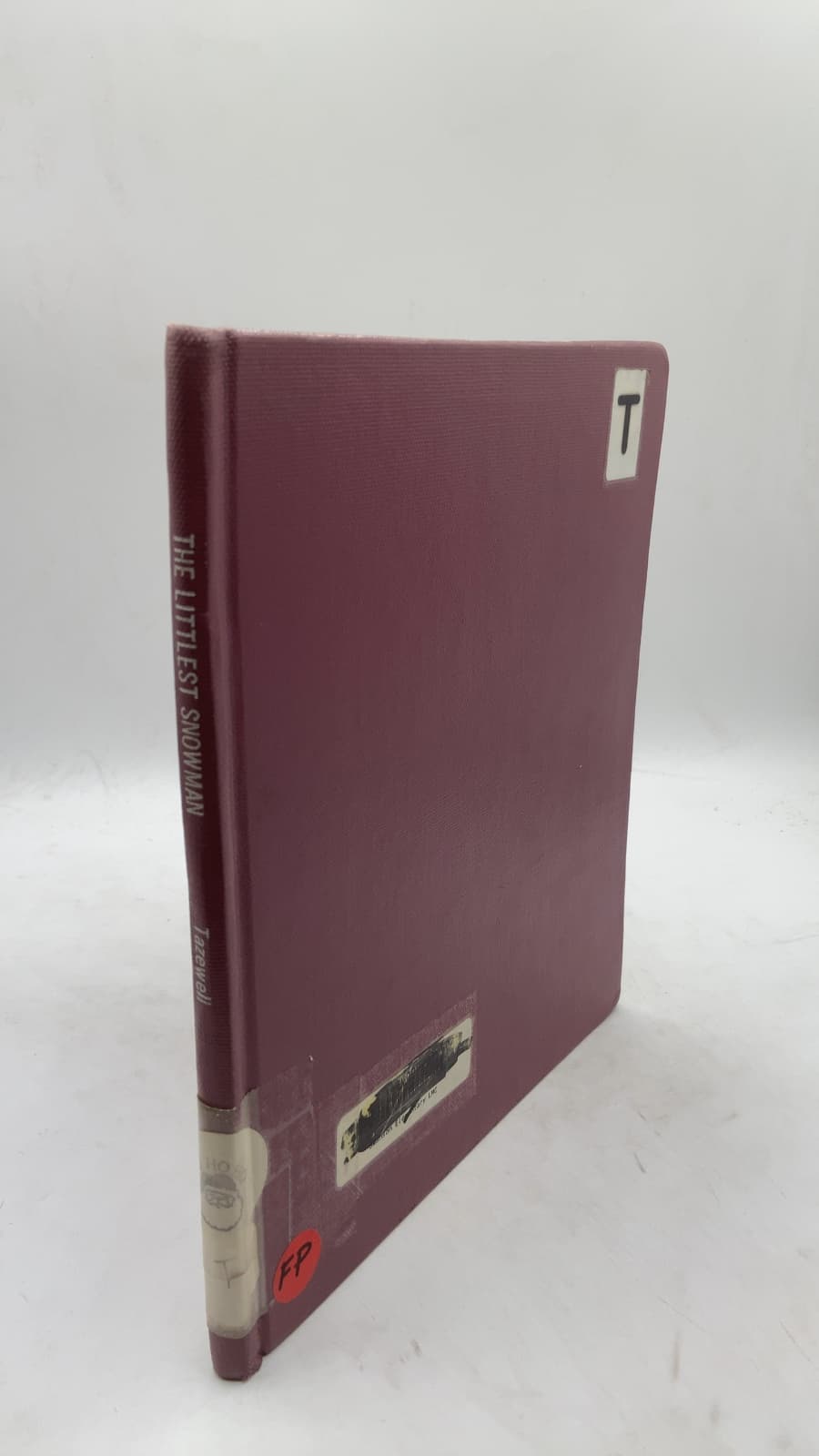 The Littlest Snowman by Charles Tazewell - front cover