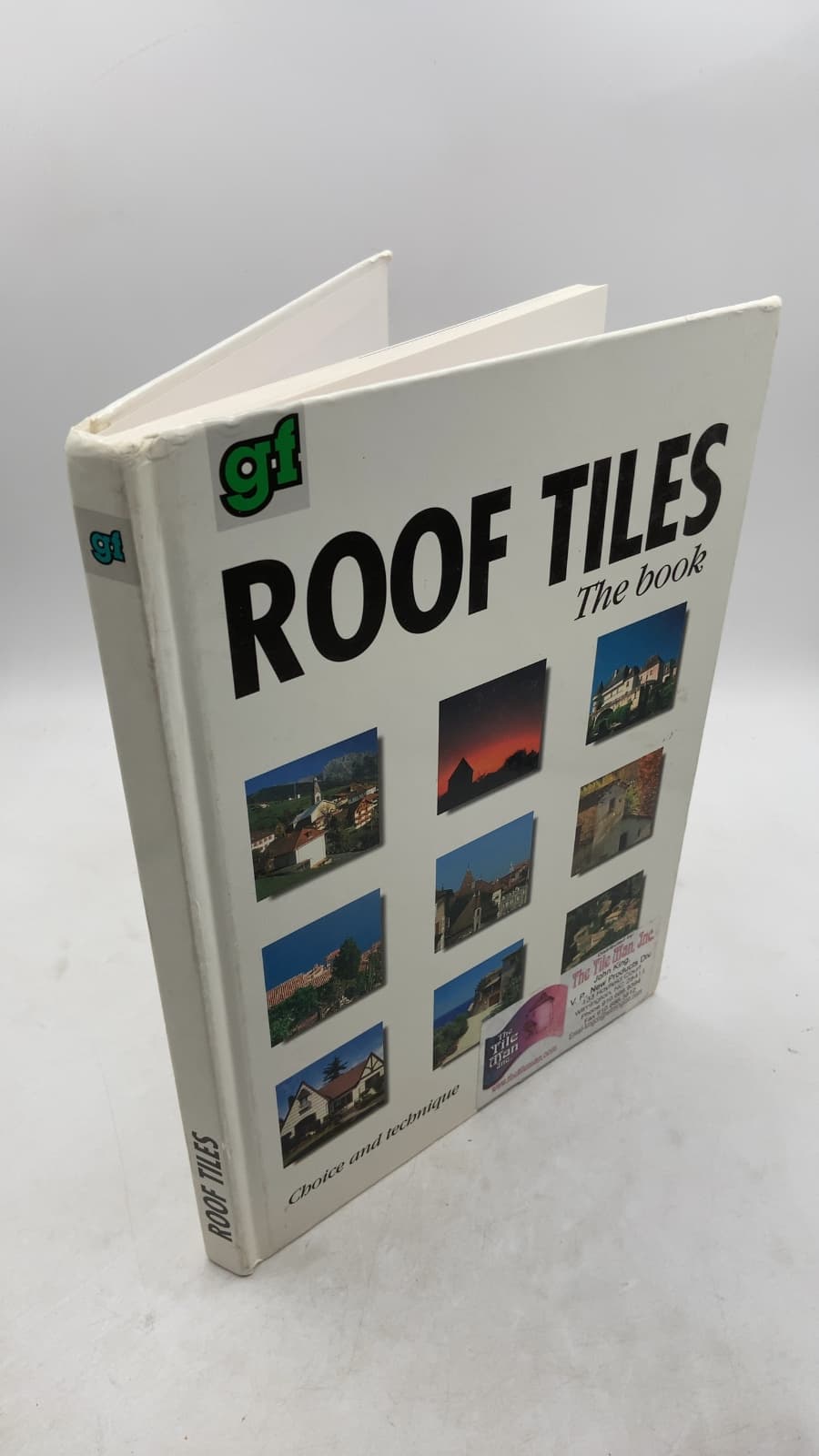 Roof Tiles the Book by Guiraud Frères - front cover