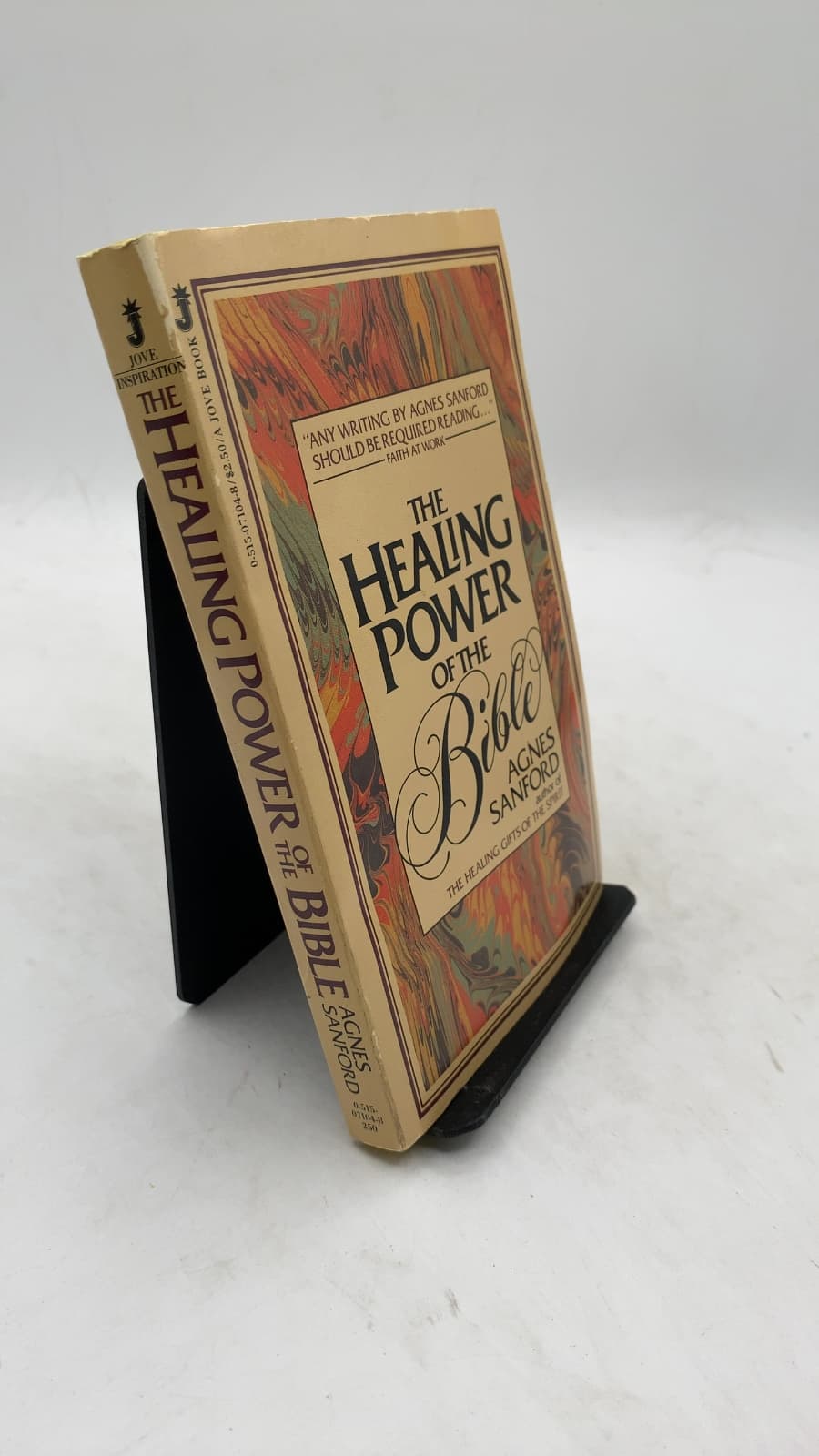 The Healing Power of the Bible by Agnes Sanford - front cover