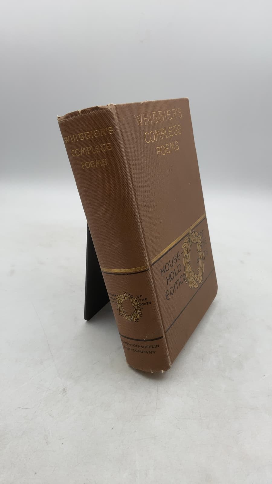 The Complete Poetical Works of John Greenleaf Whittier by John Greenleaf Whittier - front cover