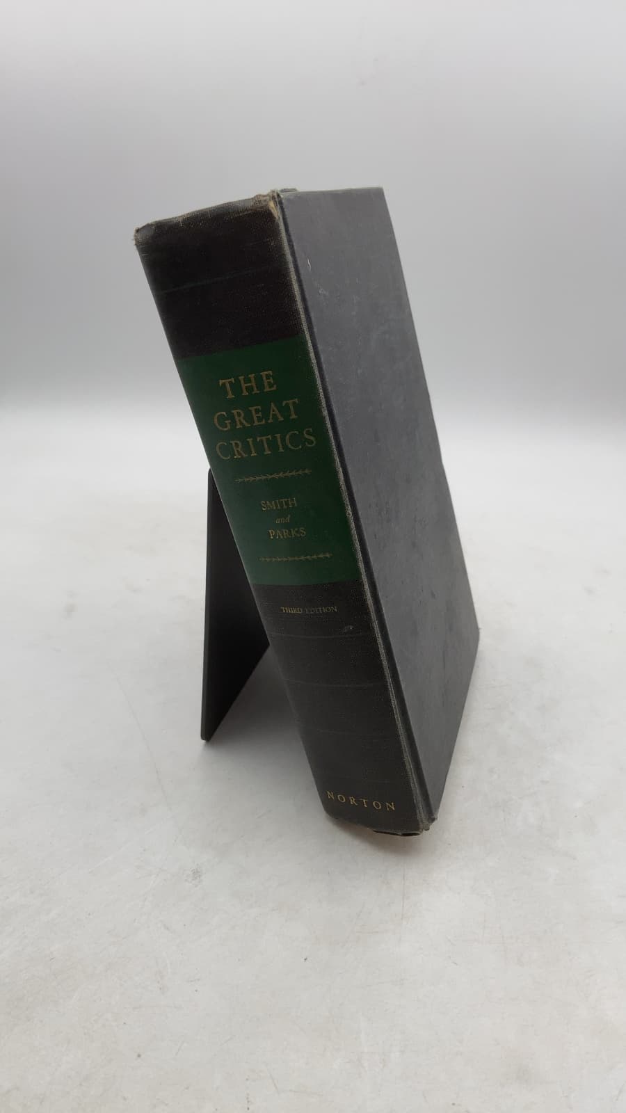 The Great Critics: An Anthology of Literary Criticism by James Harry Smith and Edd Winfield Parks - front cover