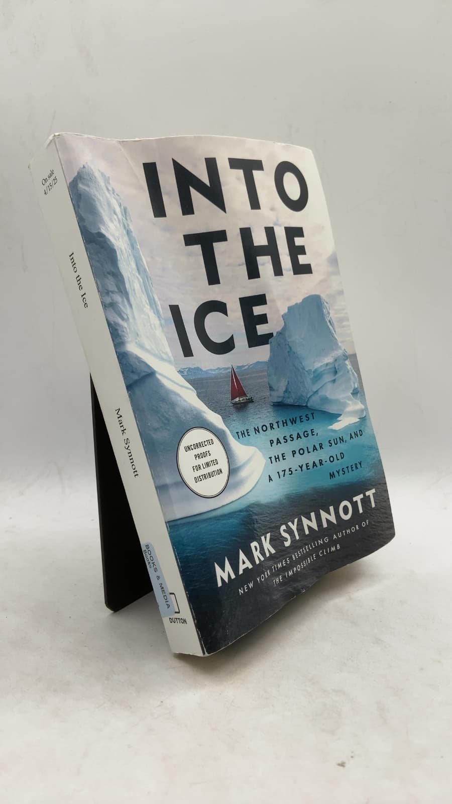 Into THE ICE by Mark Synnott - front cover