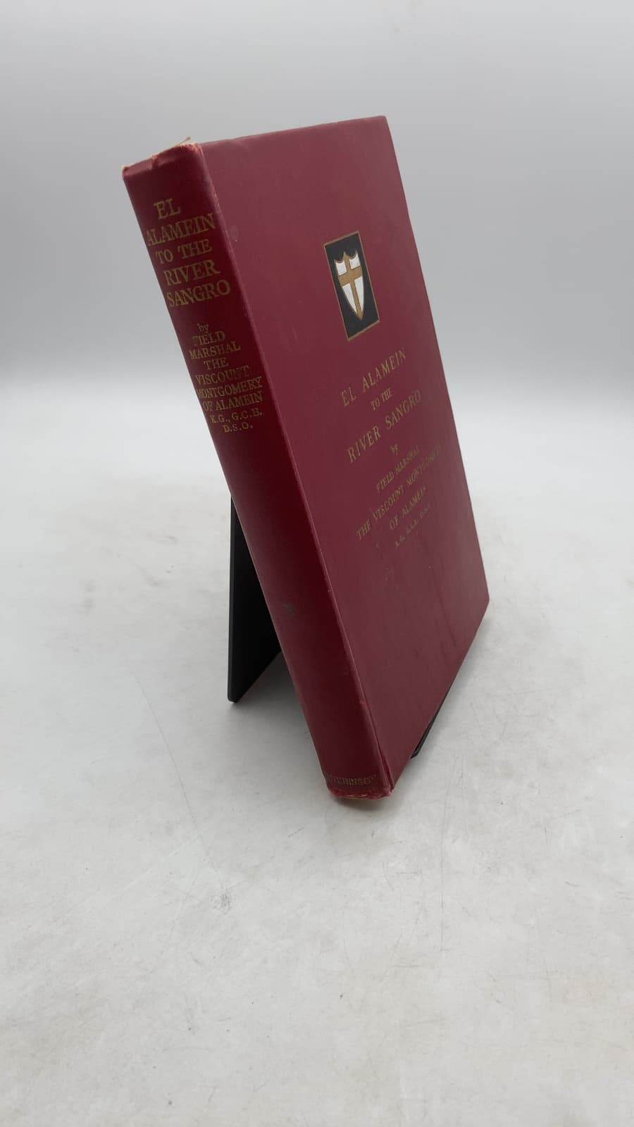 EL Alamein TO THE River Sangro by Field Marshal The Viscount Montgomery of Alamein - front cover