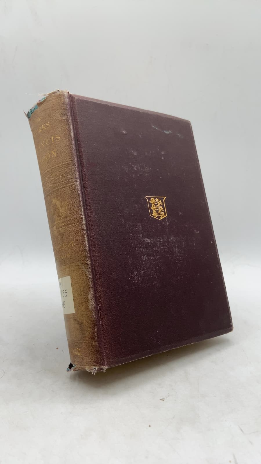The Works of Francis Bacon, I. Philosophical Writings by Francis Bacon - front cover
