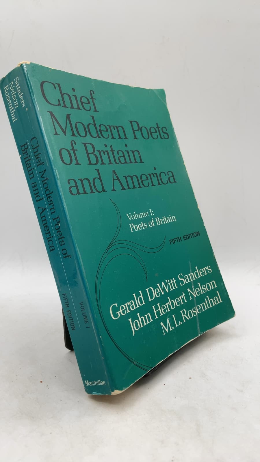 Chief Modern Poets of Britain and America, Volume I: Poets of Britain by Gerald DeWitt Sanders, John Herbert Nelson, M. L. Rosenthal - front cover