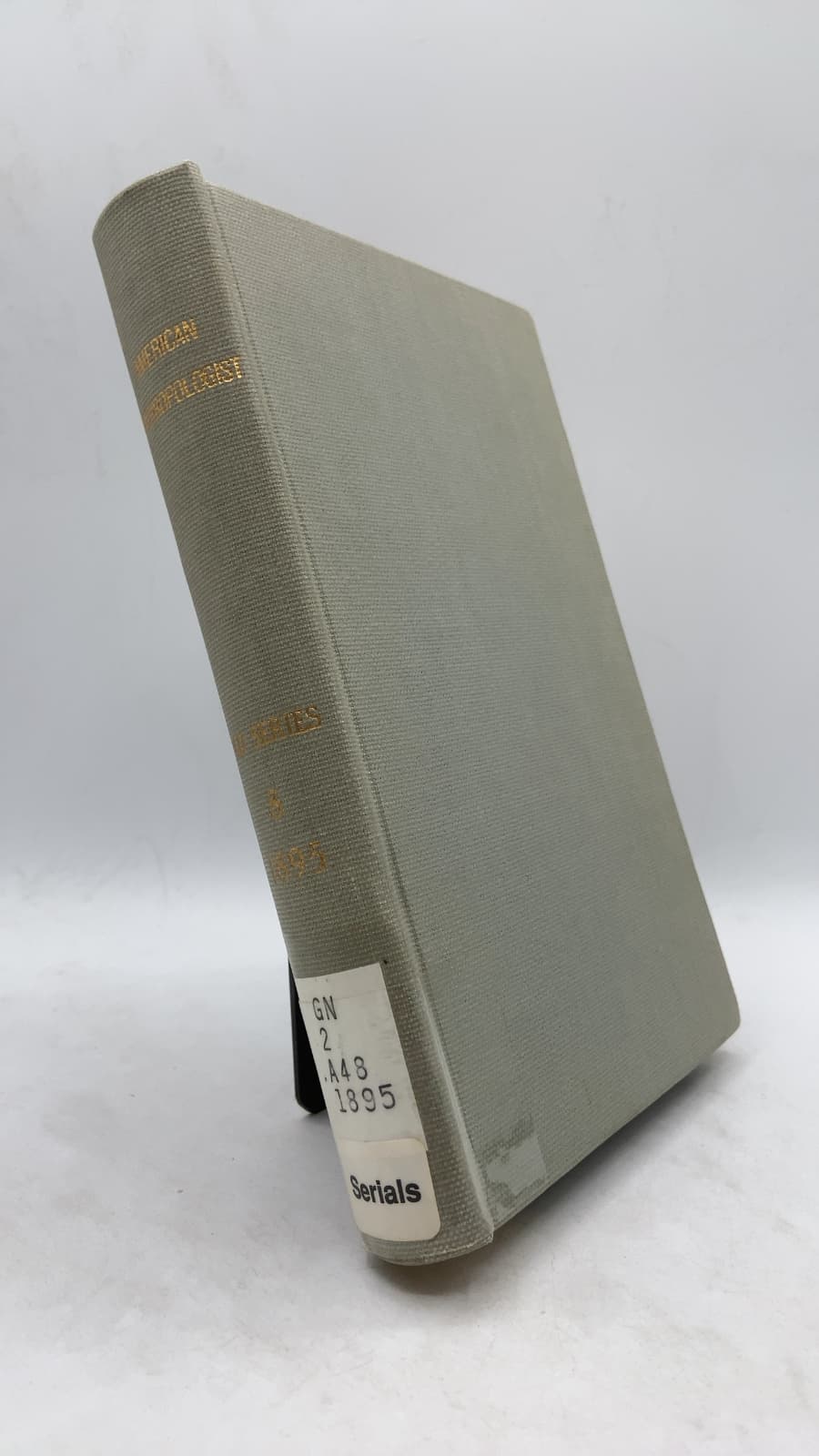 The American Anthropologist, Volume VIII by Anthropological Society of Washington - front cover