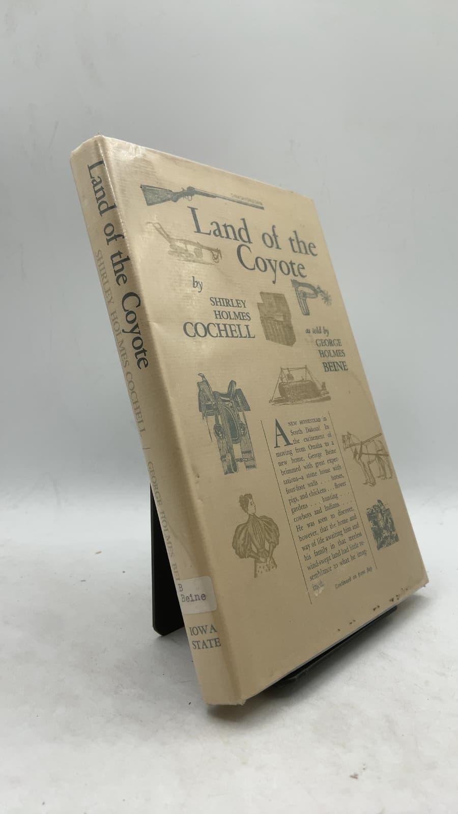 Land of the Coyote by Shirley Holmes Cochell as told by George Holmes Beine - front cover