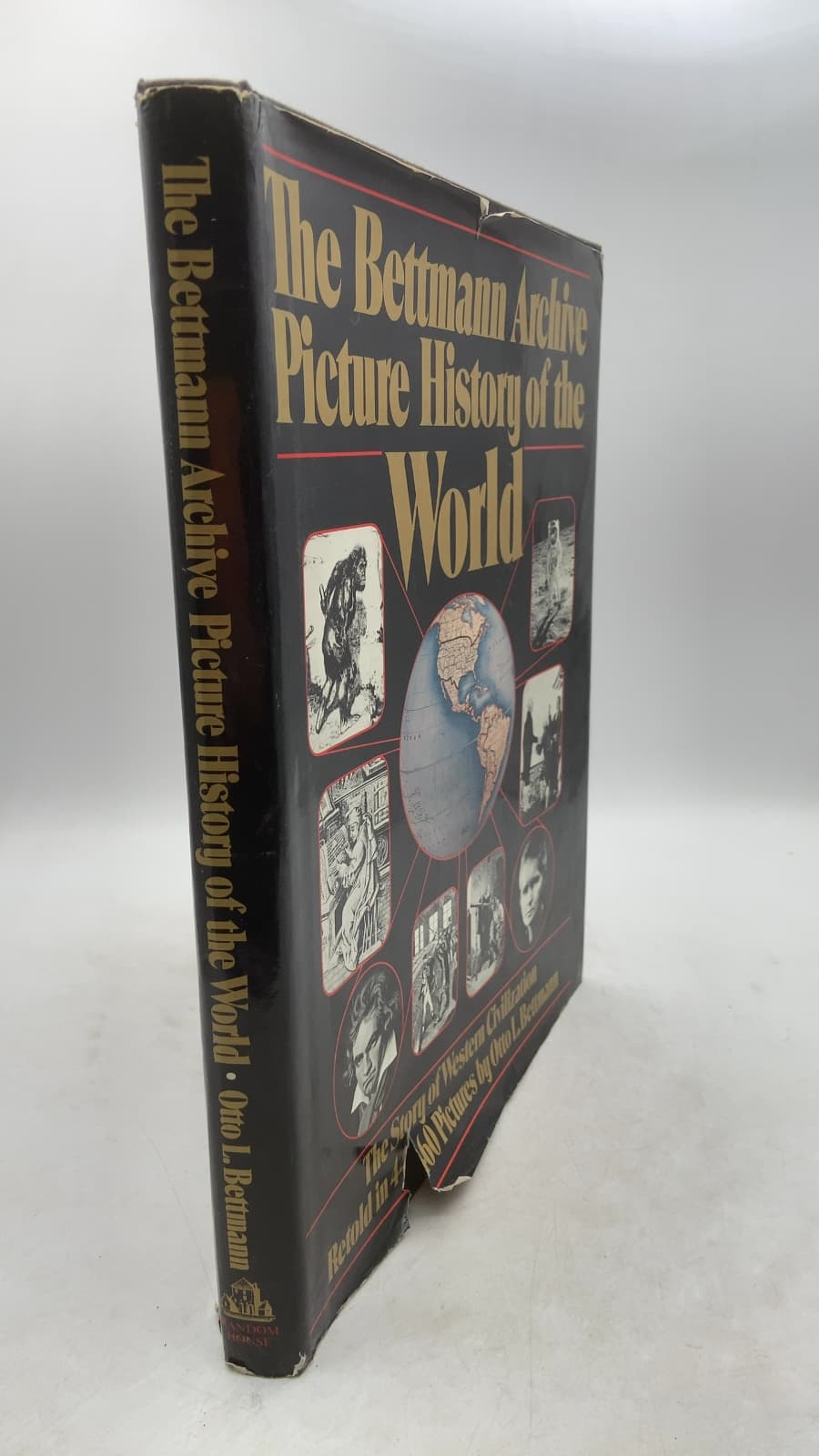 The Bettmann Archive Picture History of the World by Otto L. Bettmann - front cover
