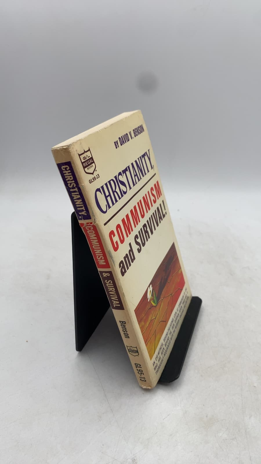 Christianity, Communism and Survival! by David V. Benson - front cover