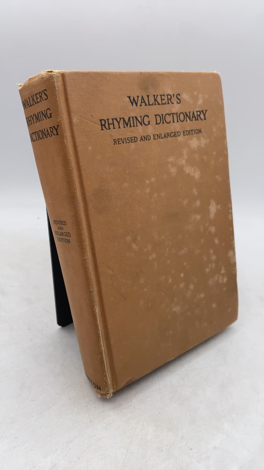 Walker's Rhyming Dictionary by J. Walker - front cover