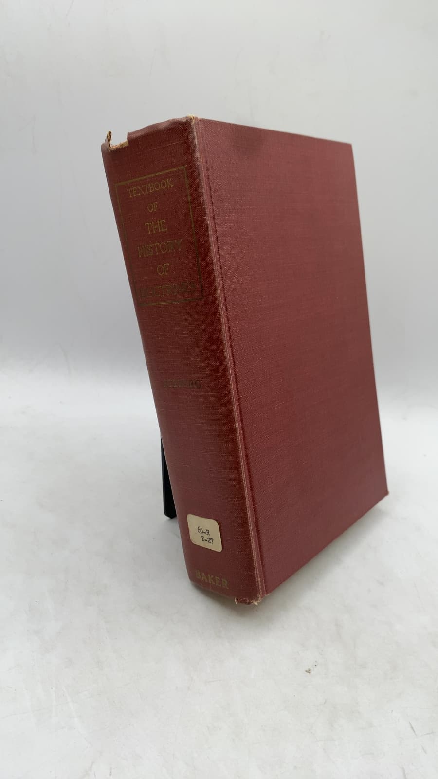 Text-Book of the History of Doctrines by Reinhold Seeburg - front cover