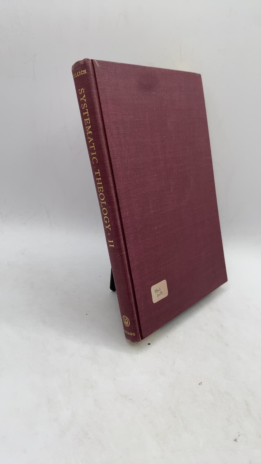 Systematic Theology Volume II: Existence and The Christ by Paul Tillich - front cover