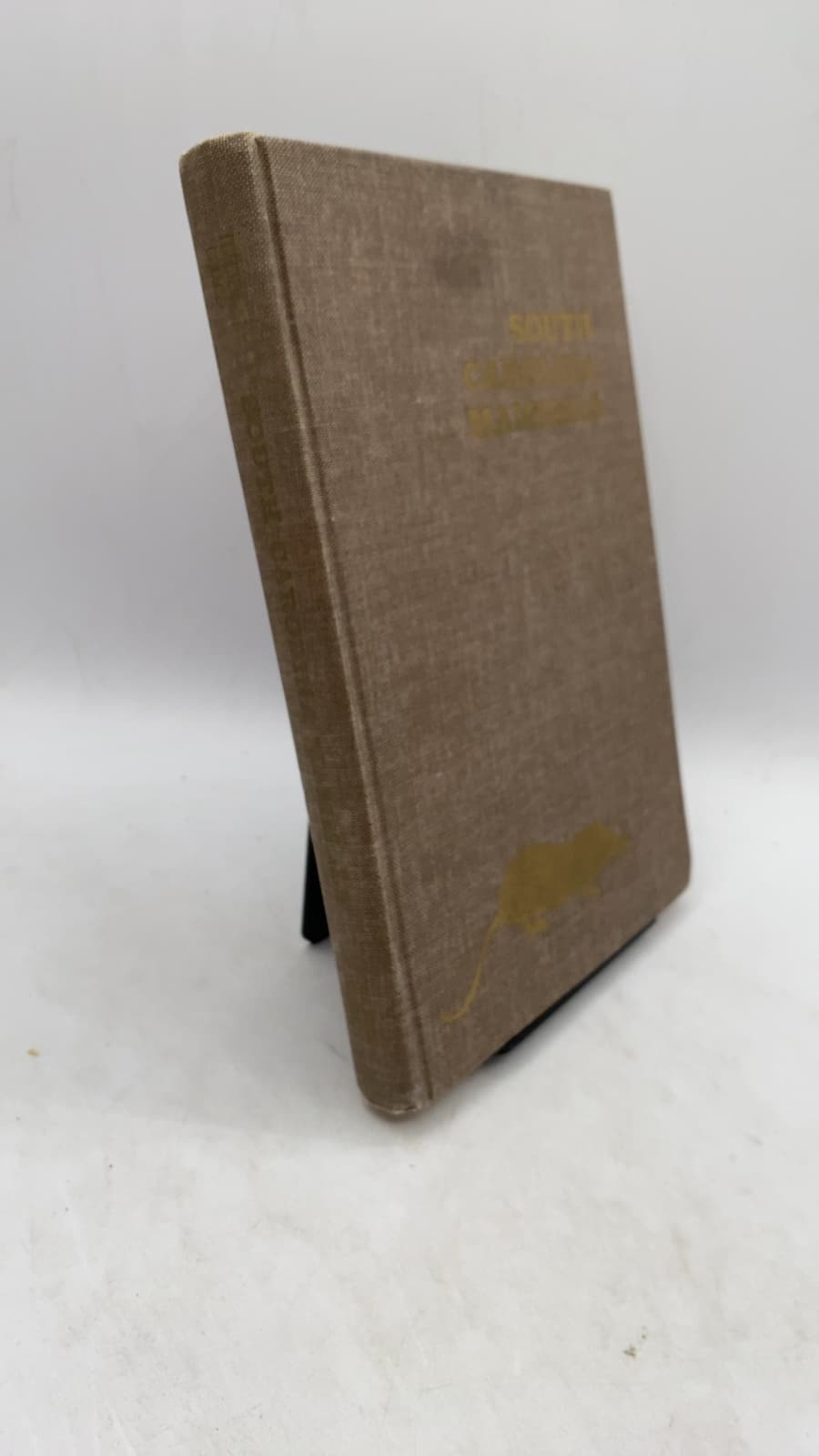 South Carolina Mammals by Frank B. Golley - front cover