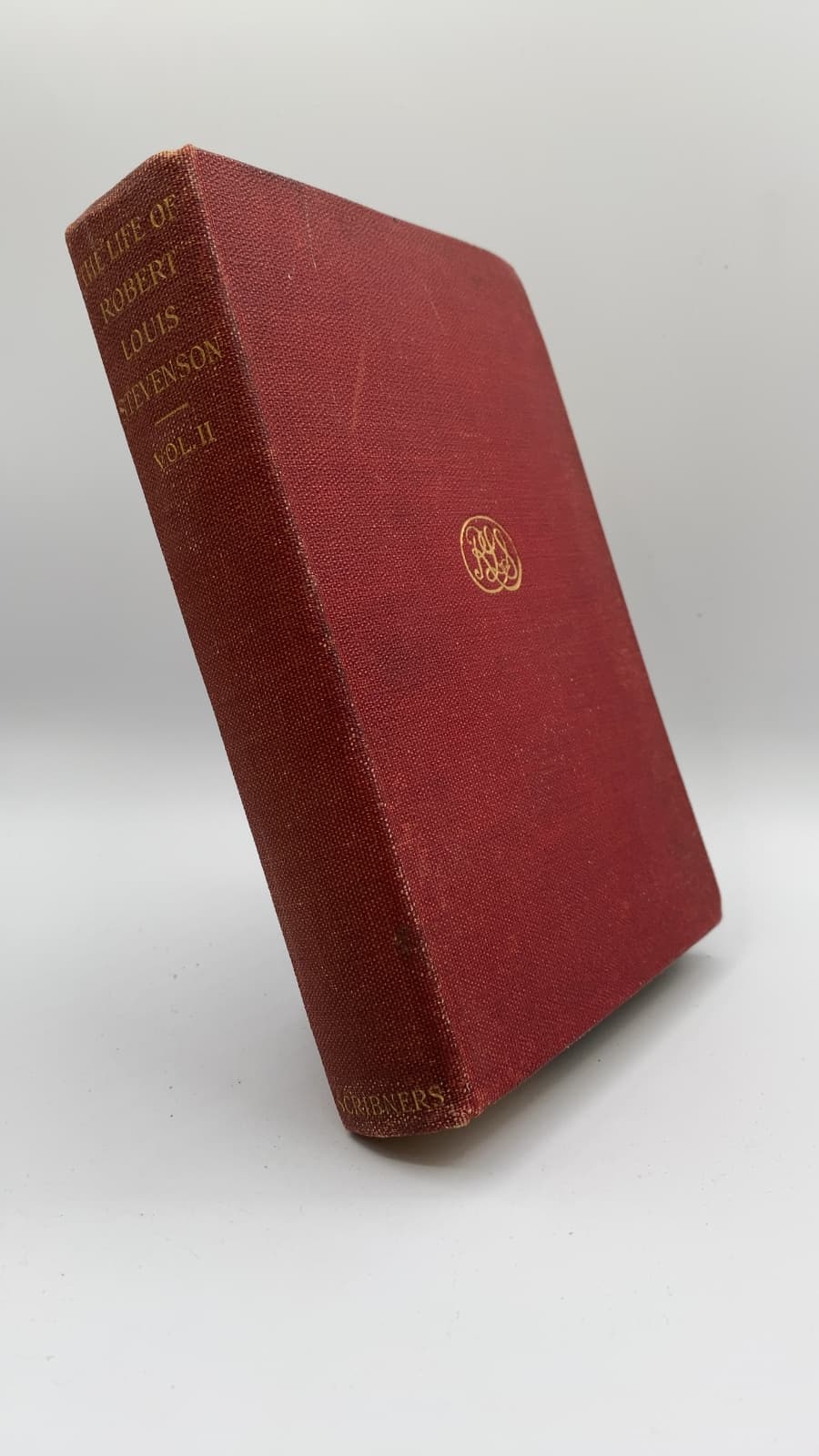 The Life of Robert Louis Stevenson by Graham Balfour - front cover