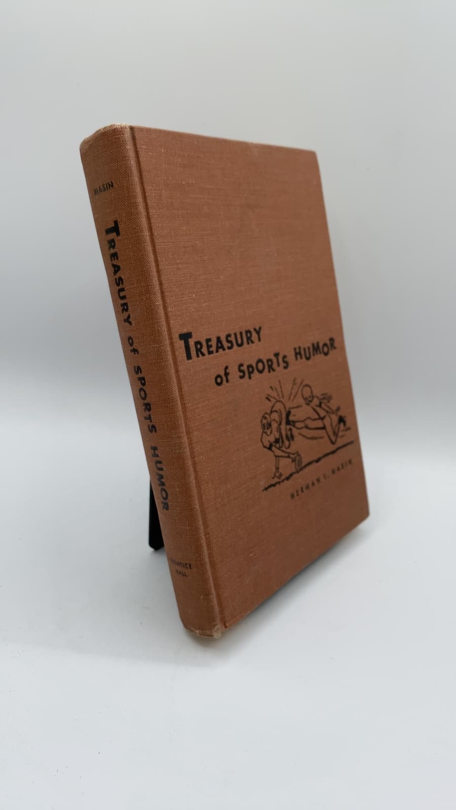 Treasury of Sports Humor by Herman L. Masin - front cover