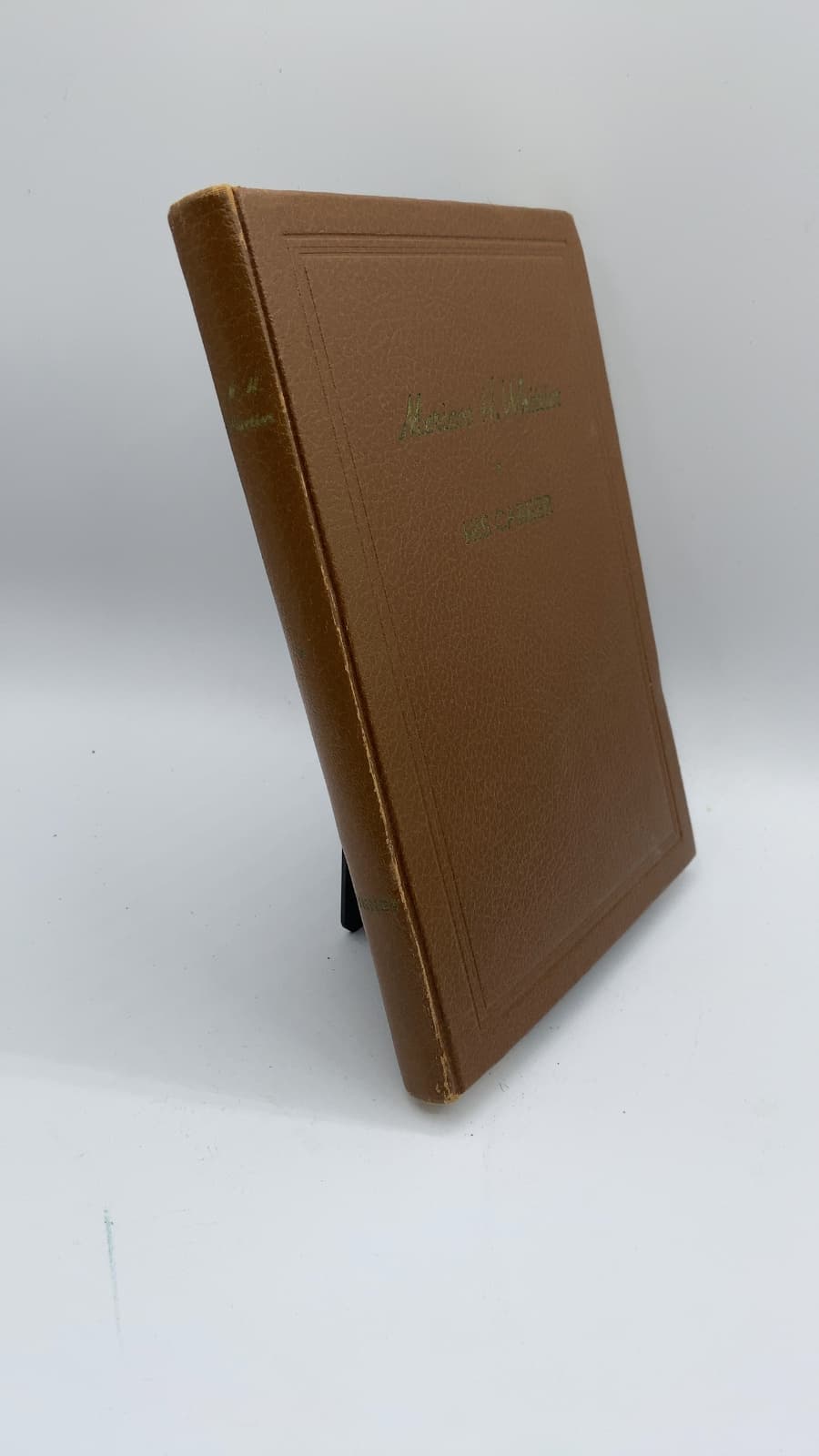 Mericos H. Whittier: His Career by Guy W. Finney - front cover