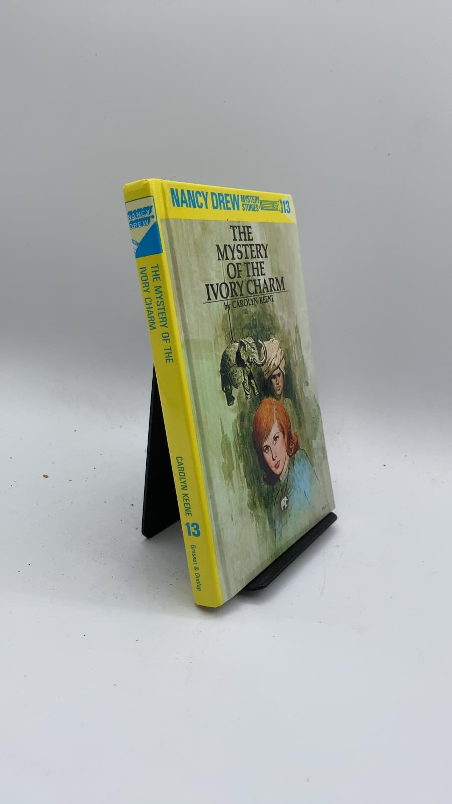 The Mystery of the Ivory Charm by Carolyn Keene - front cover