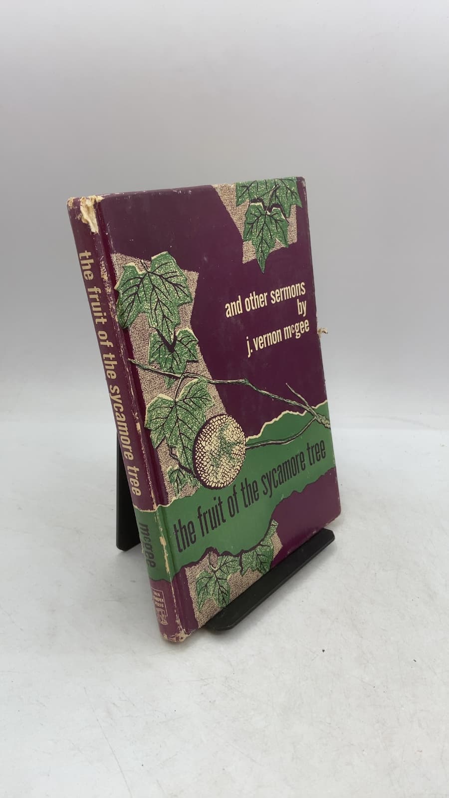 The Fruit of the Sycamore Tree and Other Sermons by J. Vernon McGee, B.D., Th.D. - front cover