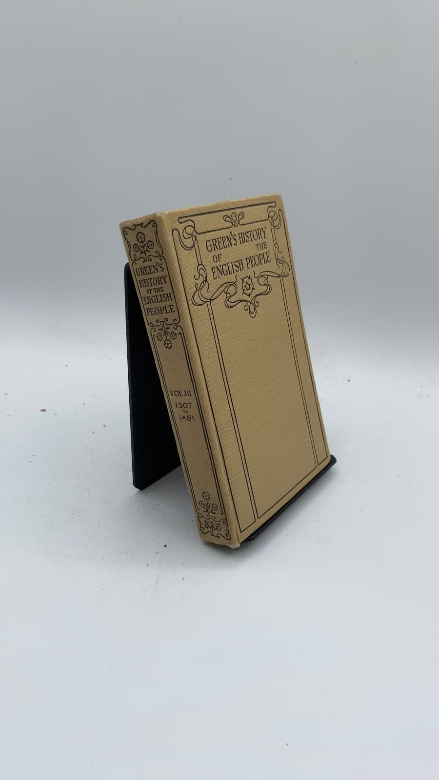 A History of the English People, Volume III: 1307-1461 by John Richard Green, M.A. - front cover