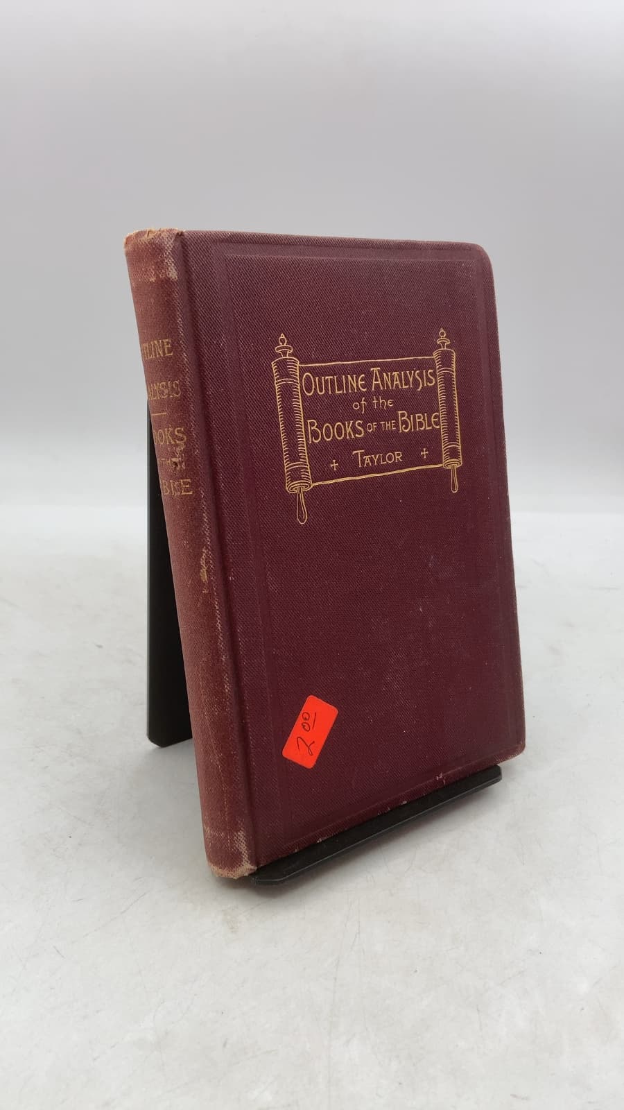 Outline Analysis of the Books of the Bible by Prof. Barnard C. Taylor - front cover