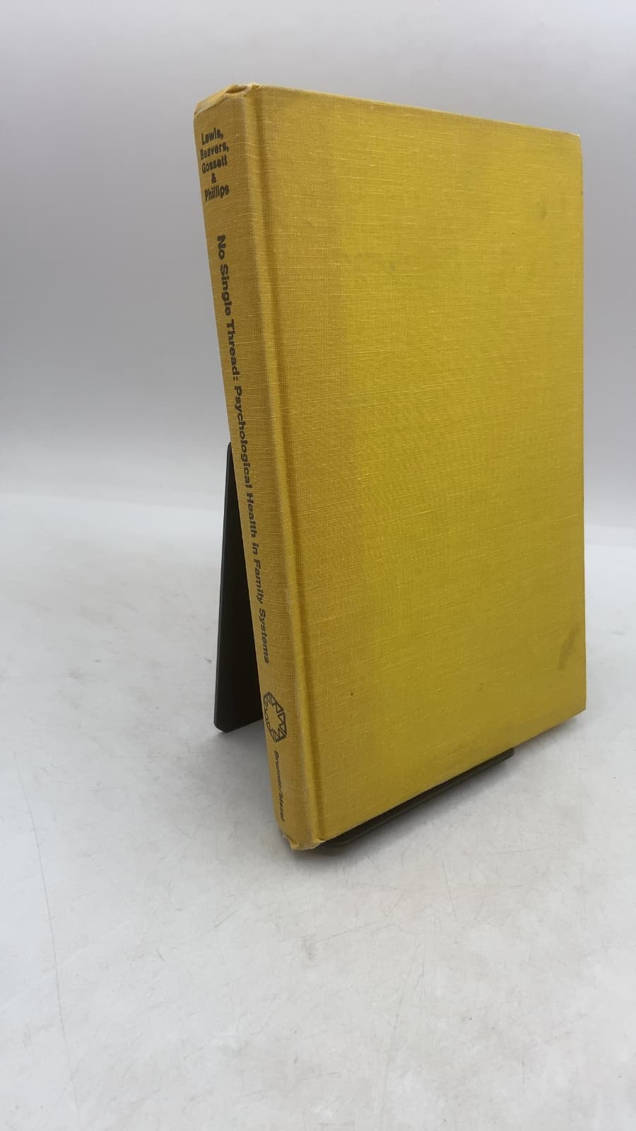 No Single Thread: Psychological Health in Family Systems by Jerry M. Lewis, M.D., W. Robert Beavers, M.D., John T. Gossett, Ph.D., Virginia Austin Phillips - front cover