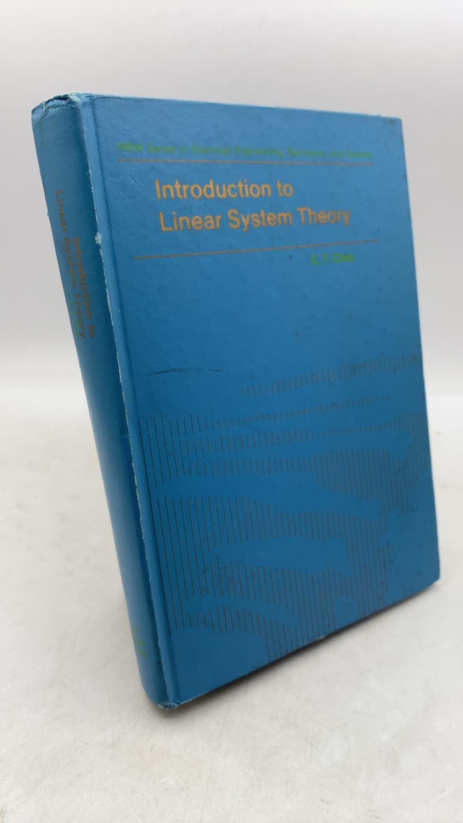 Introduction to Linear System Theory by Chi-Tsong Chen - front cover