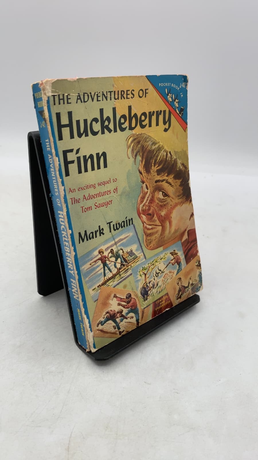 The Adventures of Huckleberry Finn by Mark Twain - front cover