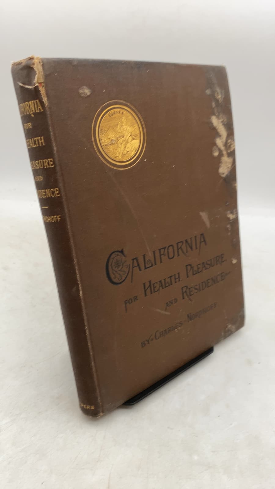 California for Health, Pleasure, and Residence by Charles Nordhoff - front cover