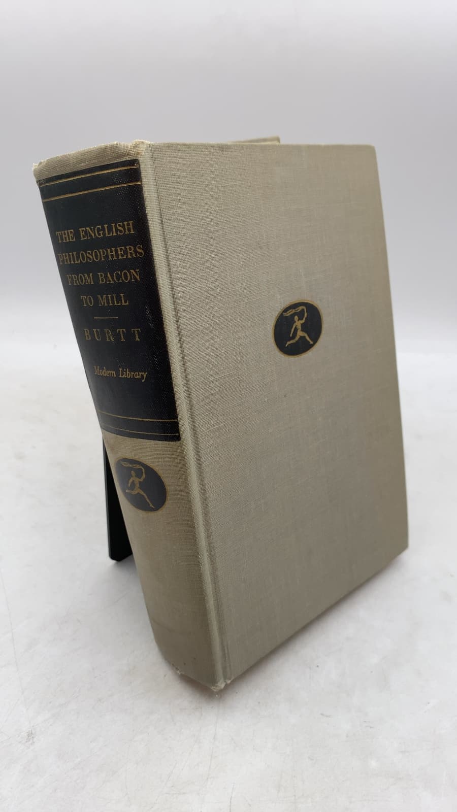 THE English Philosophers From Bacon TO Mill by Edwin A. Burtt - front cover