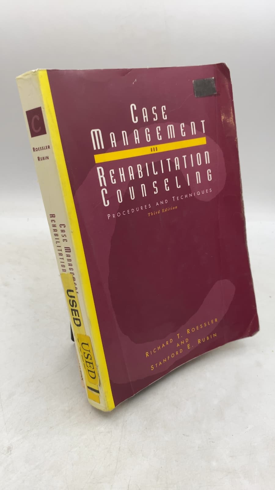 Case Management and Rehabilitation Counseling: Procedures and Techniques by Richard T. Roessler and Stanford E. Rubin - front cover