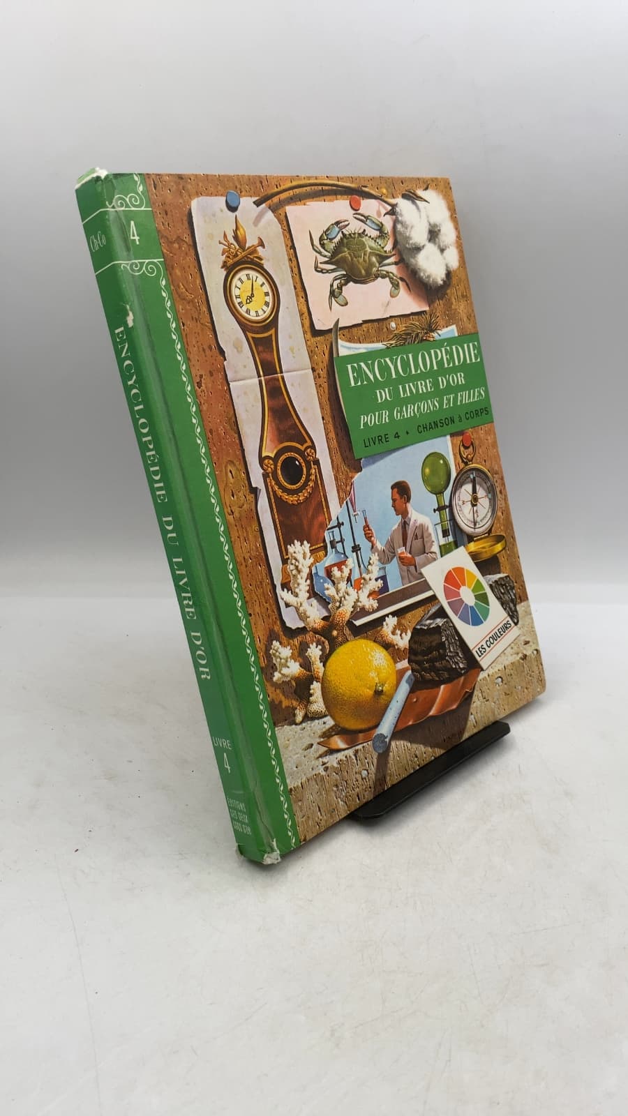 Encyclopédie du Livre d'Or pour garçons et filles, Tome 4 : Chansons à Corps by B.-M. Parker - front cover