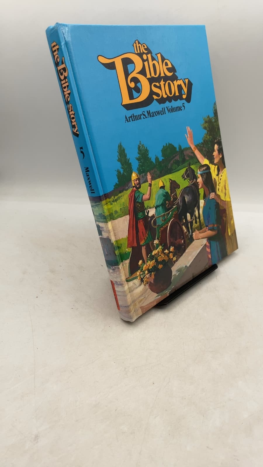 The Bible Story Volume V by Arthur S. Maxwell - front cover